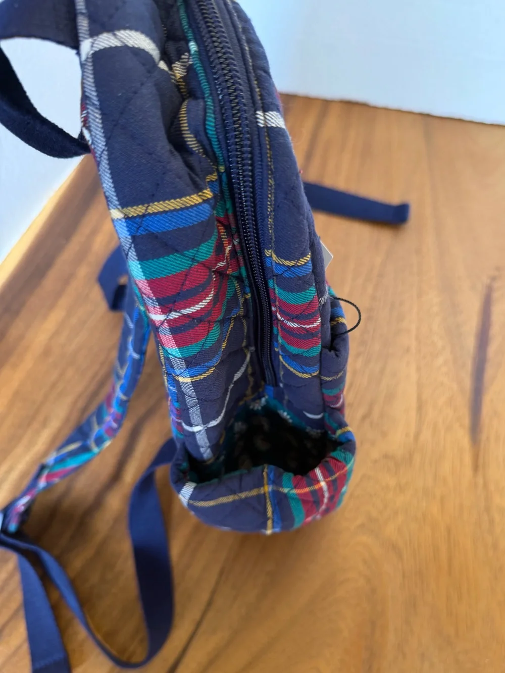 Vera Bradley Scottie Dog Plaid Small Backpack NWT